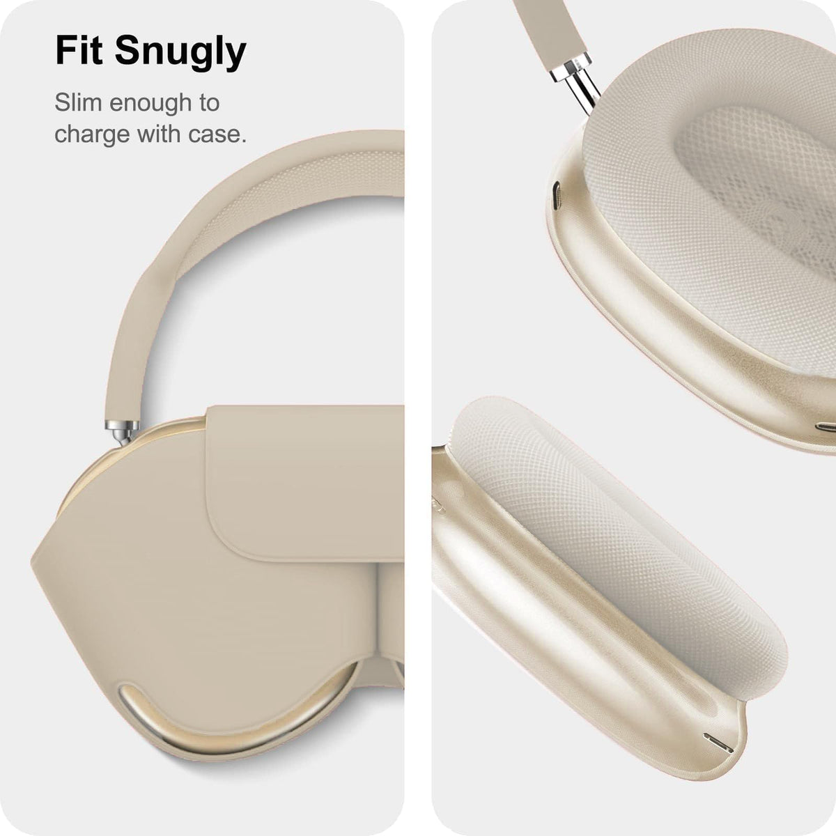MOLOPPO AirPods Max dustproof and sweatproof kit keeps headphones clean.