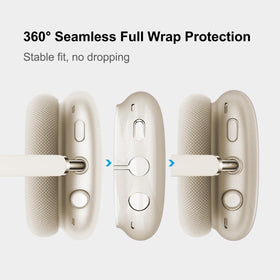 MOLOPPO AirPods Max headband cover adds sweat-proof protection for workouts.