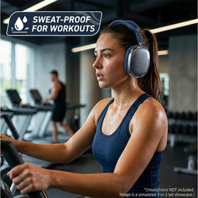 MOLOPPO blue headband cover adds slim protection during daily use