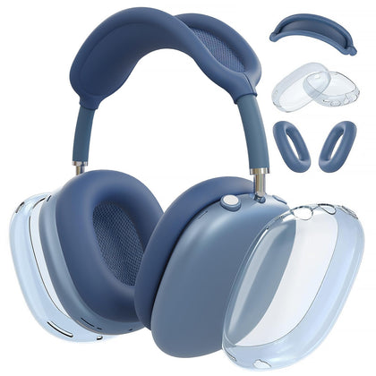 MOLOPPO clear ear cup covers shield AirPods Max from scratches and scuffs