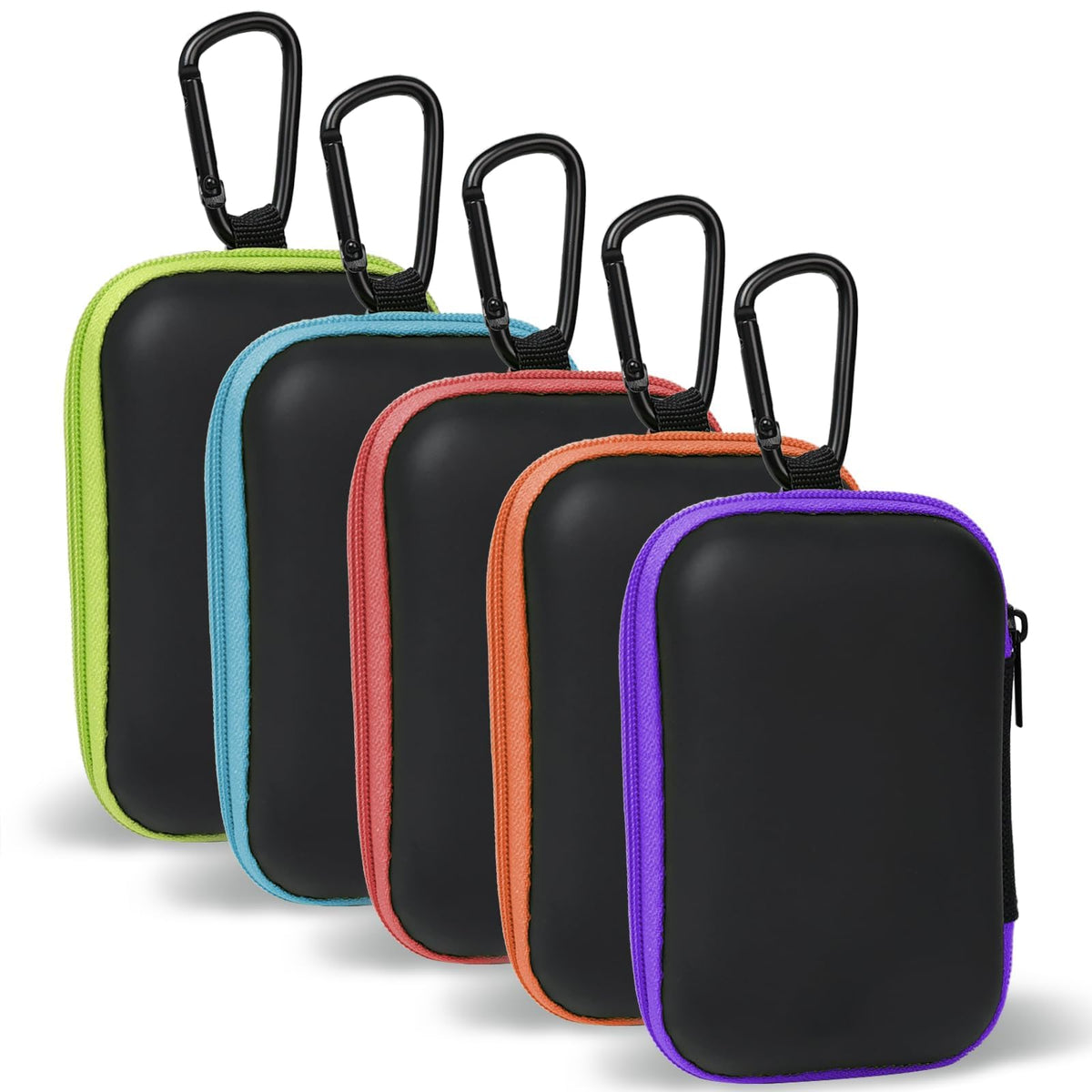 MOLOVA earbud case compact size keeps earbuds and small accessories organized on the go.