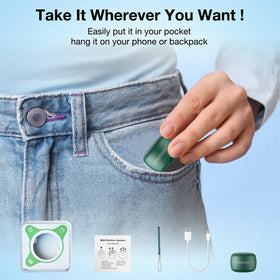 Durable silicone base protects MOMOHO during outdoor use.