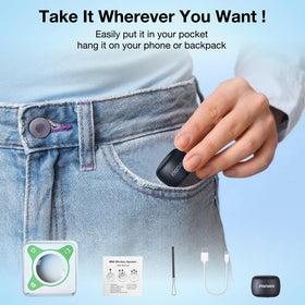 MOMOHO compact speaker as a holiday gift option for stocking stuffers.