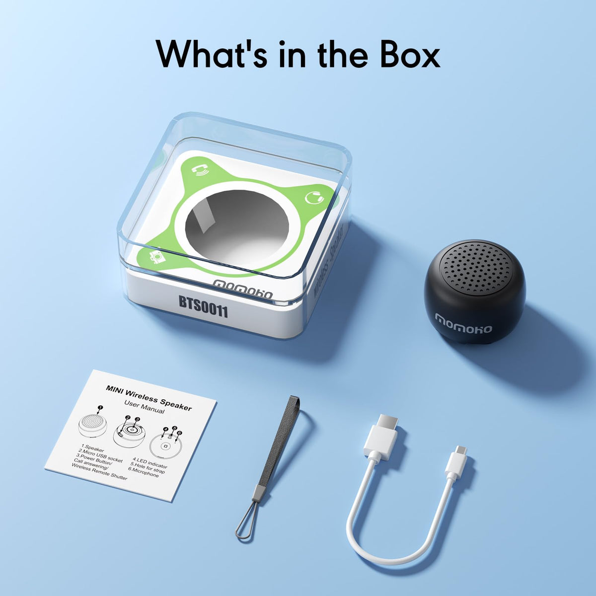MOMOHO pocket-friendly speaker with versatile features