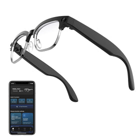 MONFOLROY AI glasses with 8MP camera for hands-free first-person footage