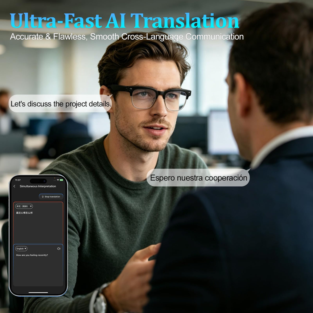 MONFOLROY real-time translation supports multilingual conversations