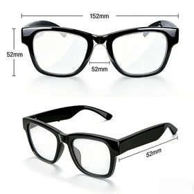 MONFOLROY AI Smart Glasses hands-free audio controls for calls and music.