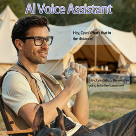 MONFOLROY AI translation glasses enable real-time multilingual conversations anywhere.