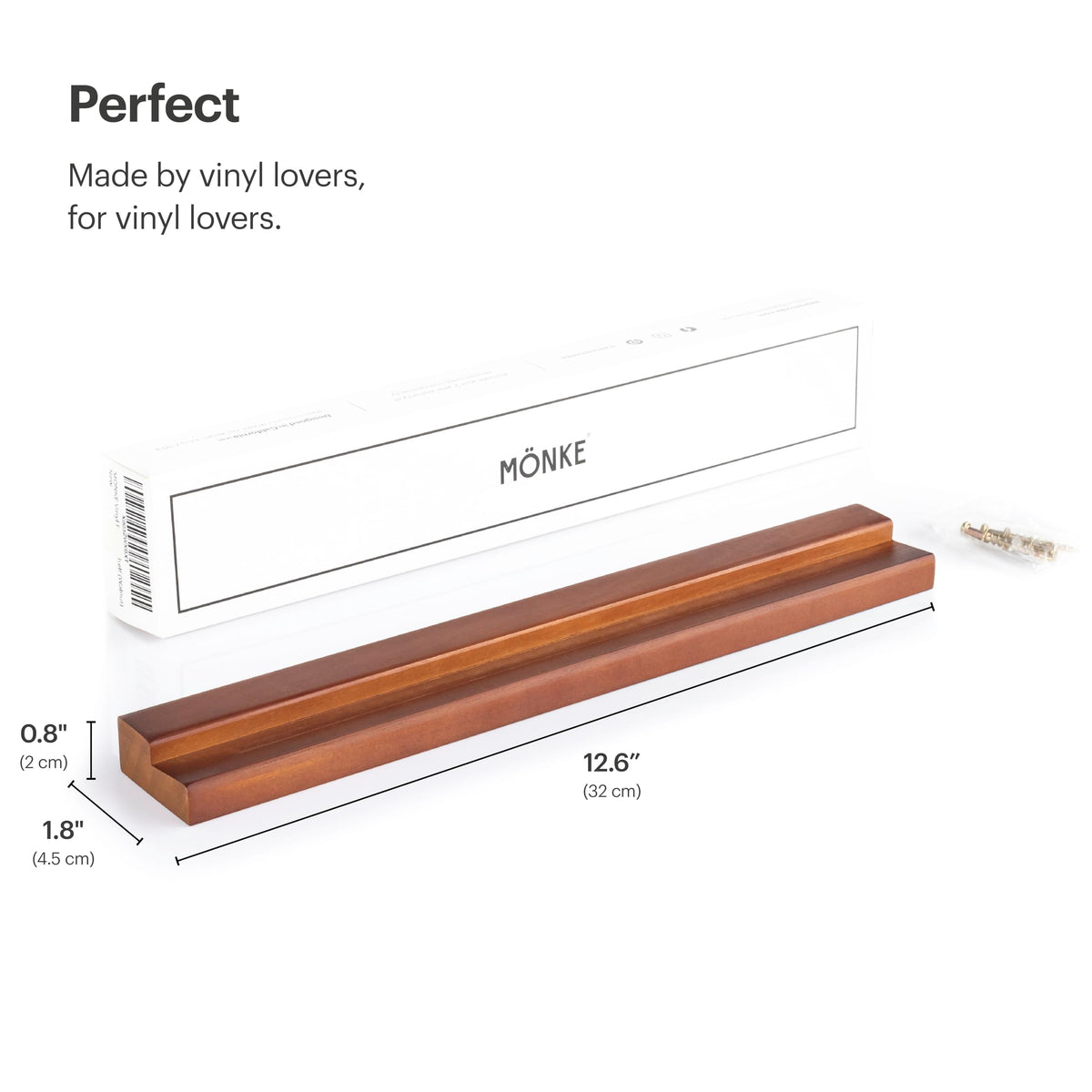 MÖNKE VRS2 floating shelf as subtle wall art
