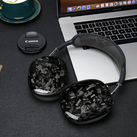 MONOCARBON AirPods Max case color options showcase luxury finishes.
