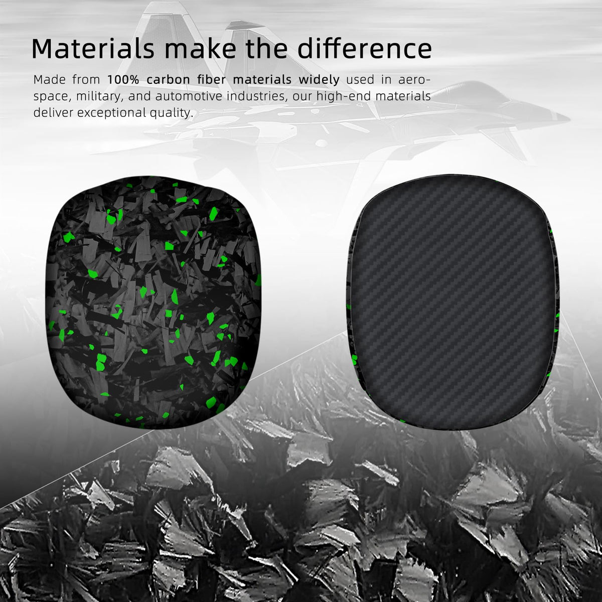 MONOCARBON fade-resistant finish maintains its appearance over time.