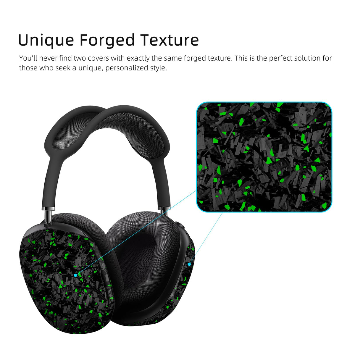 MONOCARBON matte green finish adds refined color and style.