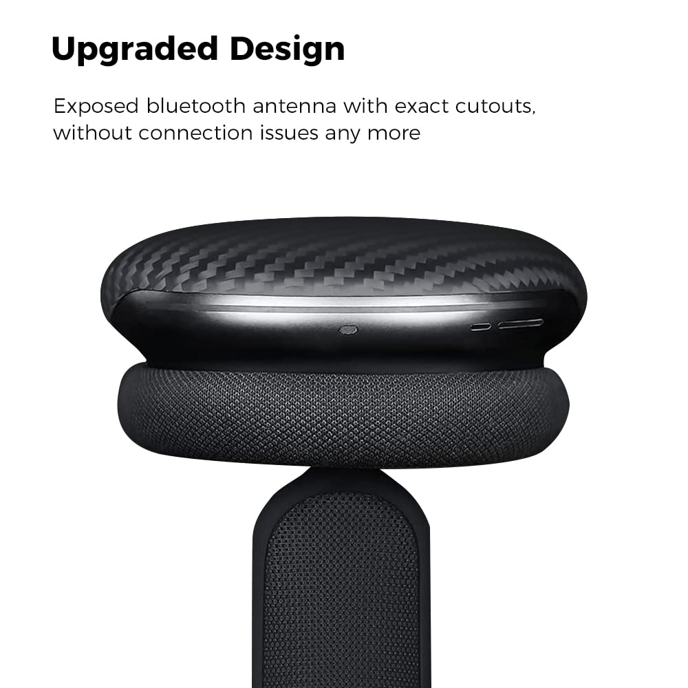 MONOCARBON anti-fingerprint and dustproof cover extends device life.