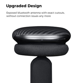 MONOCARBON anti-fingerprint and dustproof cover extends device life.