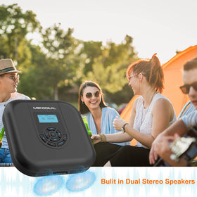 MONODEAL anti-skip design keeps music playing smoothly through bumps.