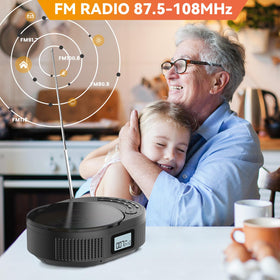 MONODEAL remote control displayed for convenient hands-free playback up to 10m