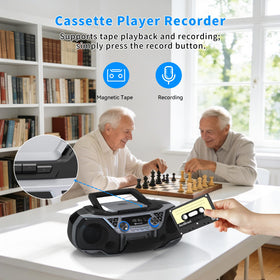 MONODEAL sleep timer display showing auto shut-off for comfortable bedtime listening.