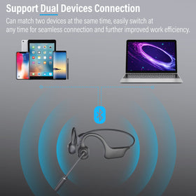 MONODEAL connected to two devices demonstrating multipoint pairing convenience