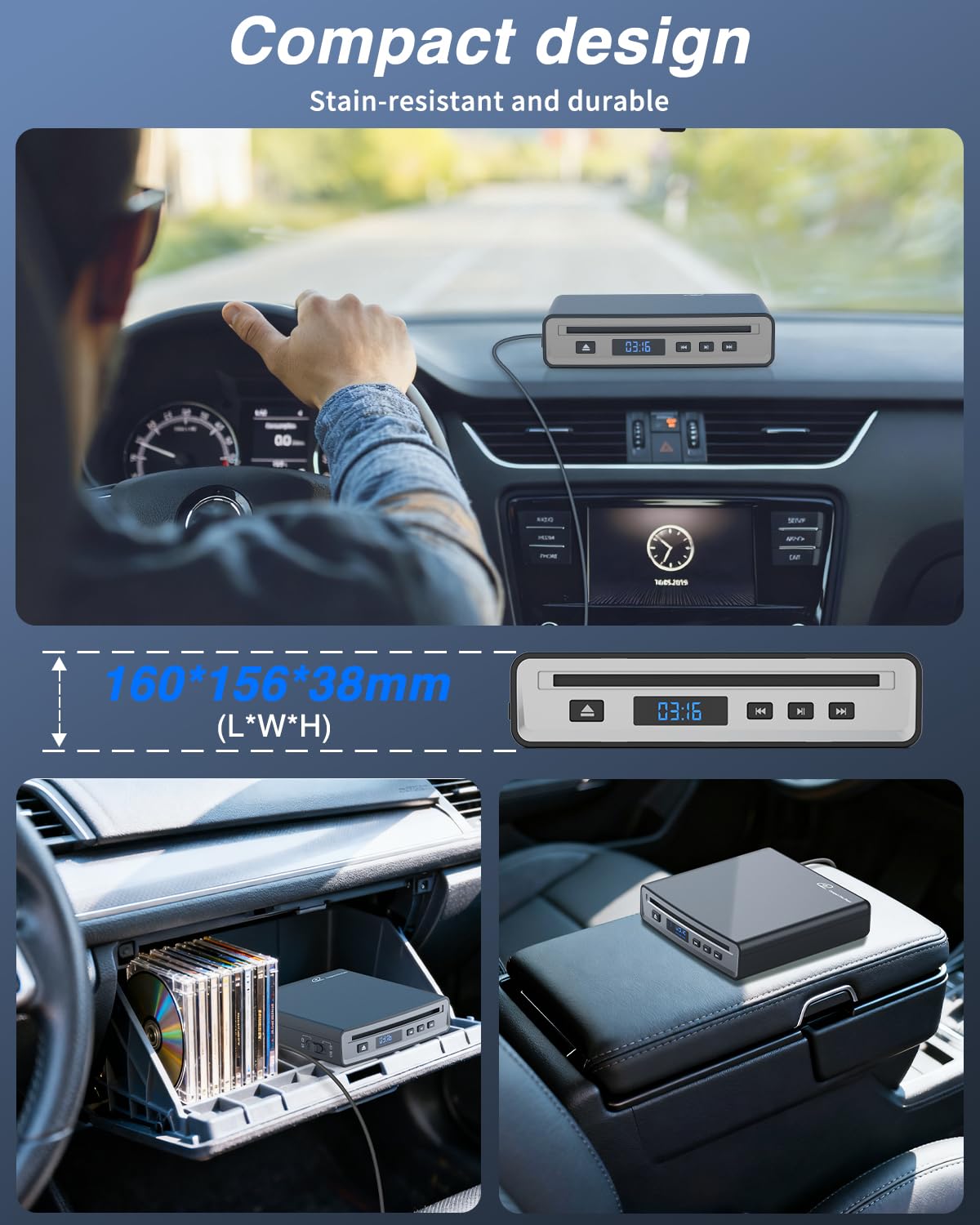 MONODEAL USB and Bluetooth setup offers quick plug-and-play connectivity