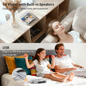 MONODEAL USB port and cable ready for flash drive playback and charging