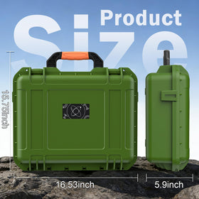 MONOJOY camping and hiking ready case supports off-grid satellite setups