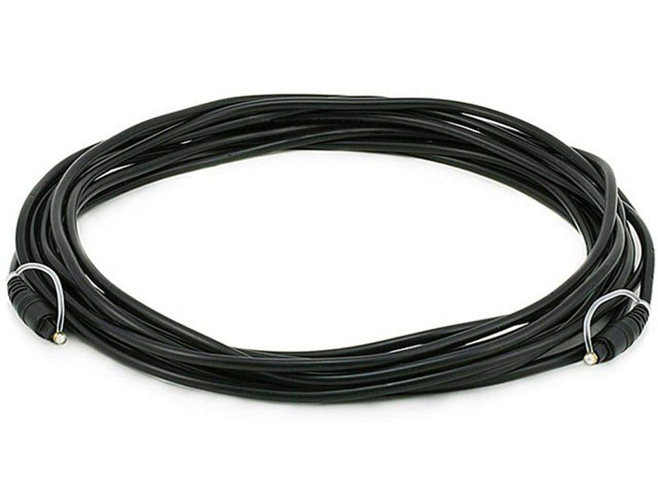 Monoprice 102668 Toslink end-connector for clean, interference-free audio transfers.