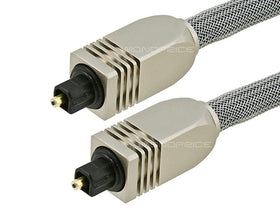Monoprice premium cable featuring a heavy-duty mesh jacket to guard against wear