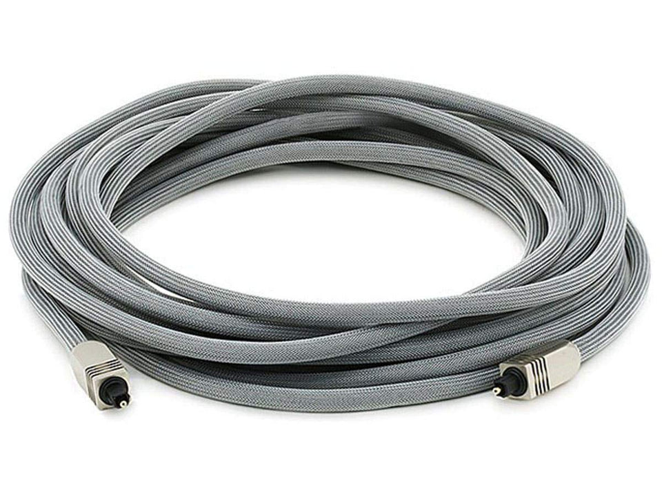 Monoprice 102766 Premium S/PDIF Toslink cable with full-sized connectors for high-definition audio