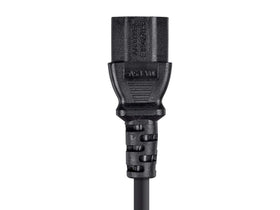 Monoprice 105294 15ft black cord neatly organized in a setup.