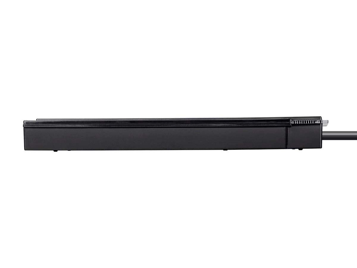 Monoprice 10ft cord and plug demonstrating extended reach benefit