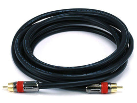 Monoprice 10ft RG6/U coaxial cable with gold RCA connectors for clean digital audio and video