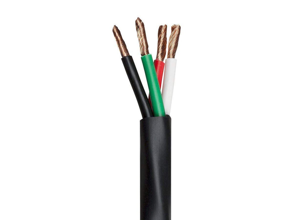 Monoprice 12 AWG CMP plenum wire spool for safe, professional in-wall and ceiling installations.