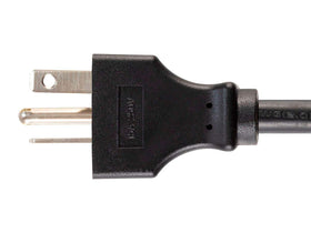 Monoprice 12 AWG extension cord end with C19 connector for robust data center power.