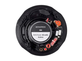 Monoprice Alpha 2-Way ceiling speaker no-logo magnetic grille for minimalist look