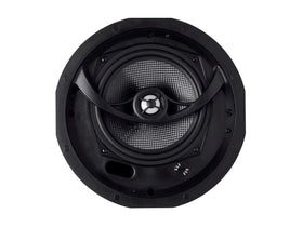 Monoprice Alpha 2-Way ceiling speaker paintable magnetic grille blends with ceiling