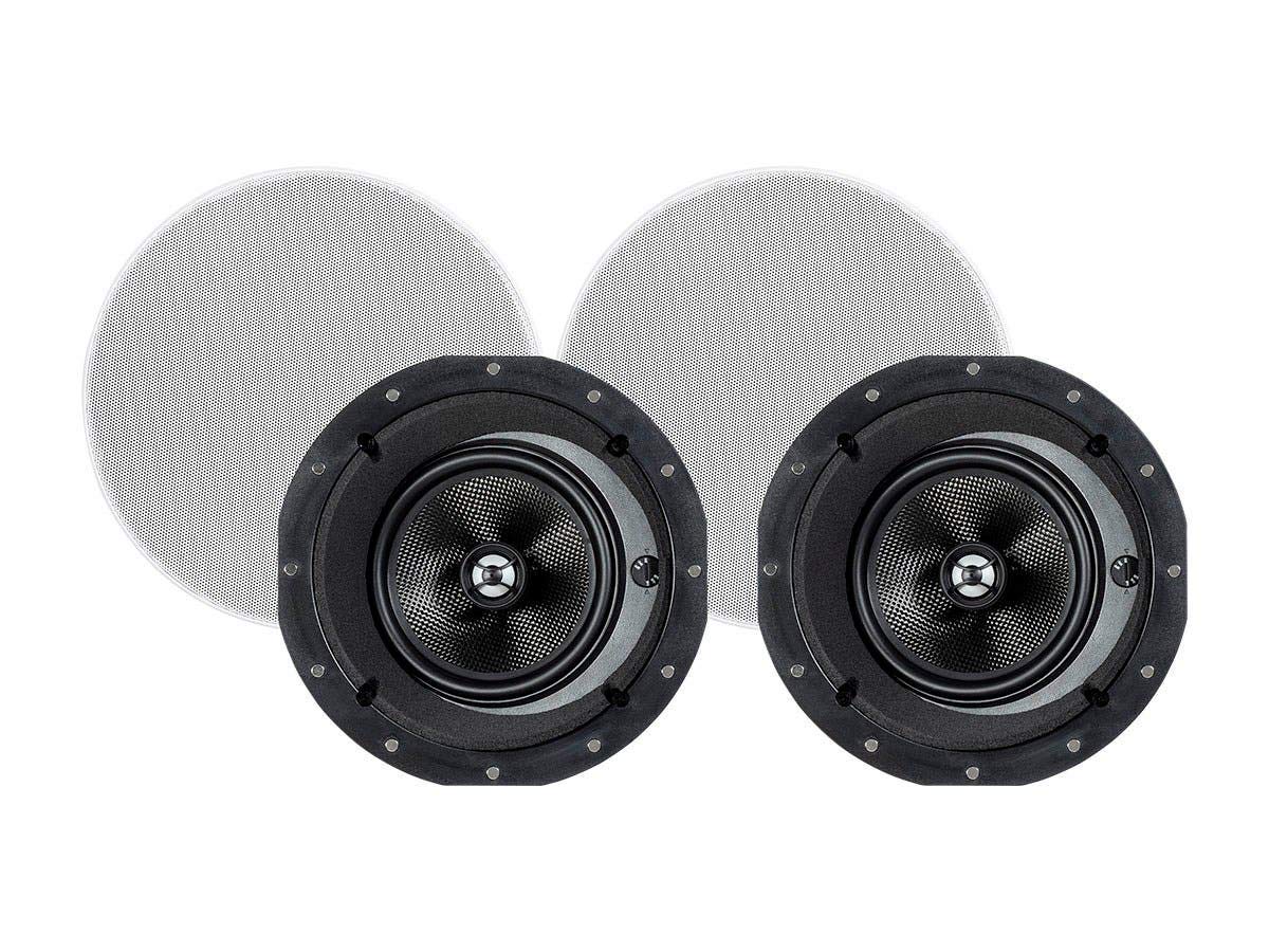 Monoprice Alpha carbon fiber woofer in-ceiling for deeper bass with less distortion