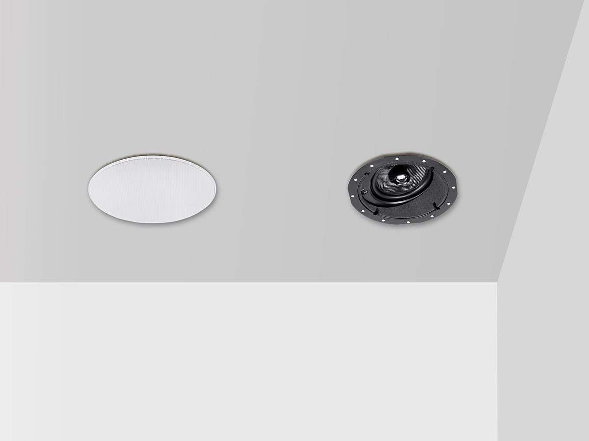 Monoprice Alpha 6.5-inch ceiling speakers pair for compact rooms