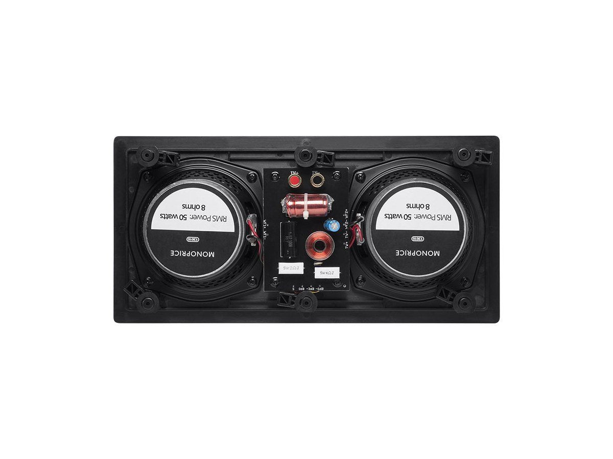 Monoprice Alpha Series carbon-fiber driver detail illustrating sturdy construction and clear mids