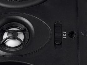 Monoprice Alpha Series next to ruler for depth comparison showing shallow mounting benefit