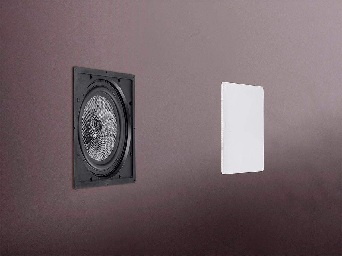 Monoprice Alpha Series easy install concept for a tidy home theater setup.