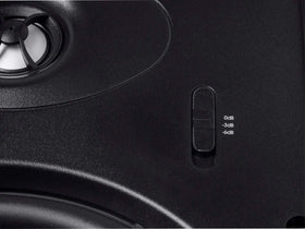 Monoprice Alpha Series in-wall pair shown in room setup for cohesive sound.