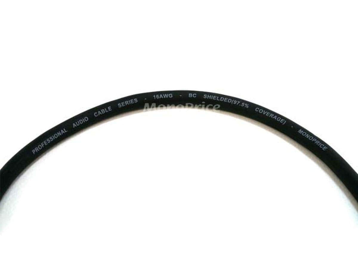 Monoprice 10-foot balanced cable minimizes hum on stage and in the studio.