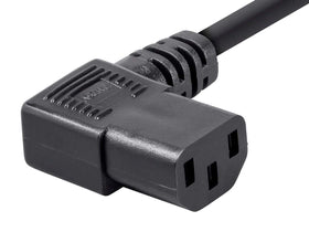 Monoprice cable in use behind desk showing tidy placement and clearance