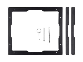 Monoprice Caliber paintable grill blends with walls for a seamless look.