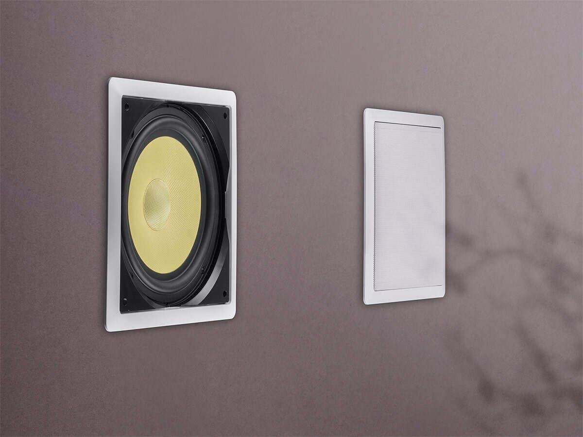 Monoprice Caliber room-filling bass enhances movies and music without clutter.