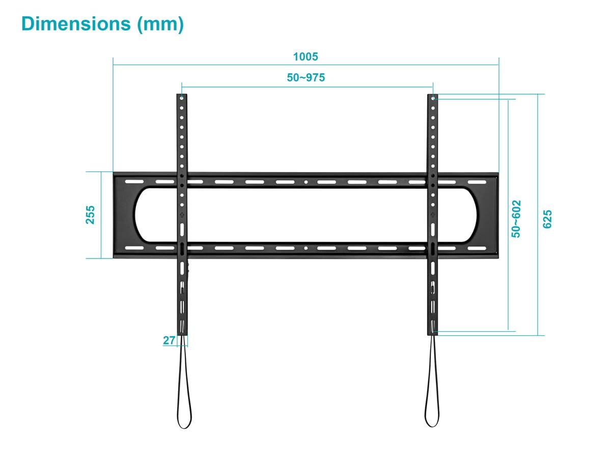 Monoprice close-up of spring-tensioned locking lugs with quick-release benefit