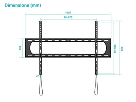 Monoprice close-up of spring-tensioned locking lugs with quick-release benefit