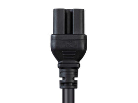 Monoprice heavy-duty cable in use with UPS and PDU in a server room.