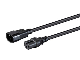 Monoprice heavy-duty power cable with C14 to C15 connectors for server power