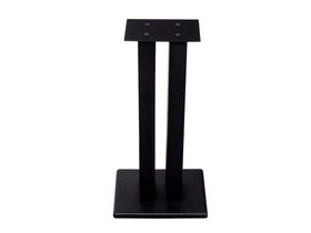Top-pad on Monoprice Monolith stand protects speaker and reduces vibration.